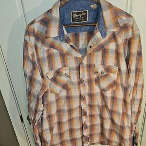 Wrangler Retro Men's Multicolor Plaid Shirt